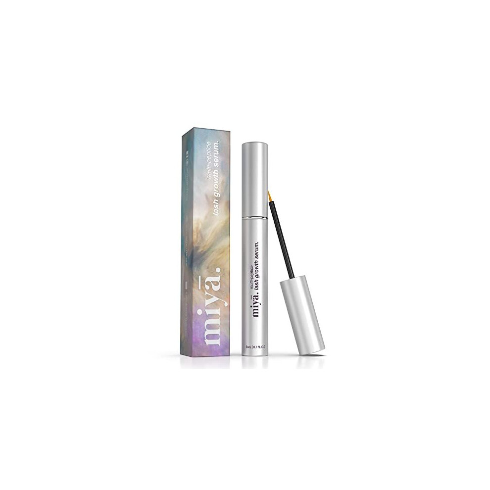 | Eyelash Growth Serum | Eye Lash Serum | Natural Lash Enhancer for Longer, Ticker Healthier Lashes | Gentle Effective Lash Growth Serum | Oil Free