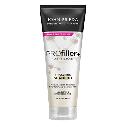 John Frieda PROfiller+ Thickening Shampoo for Thin, Fine Hair, 250ml