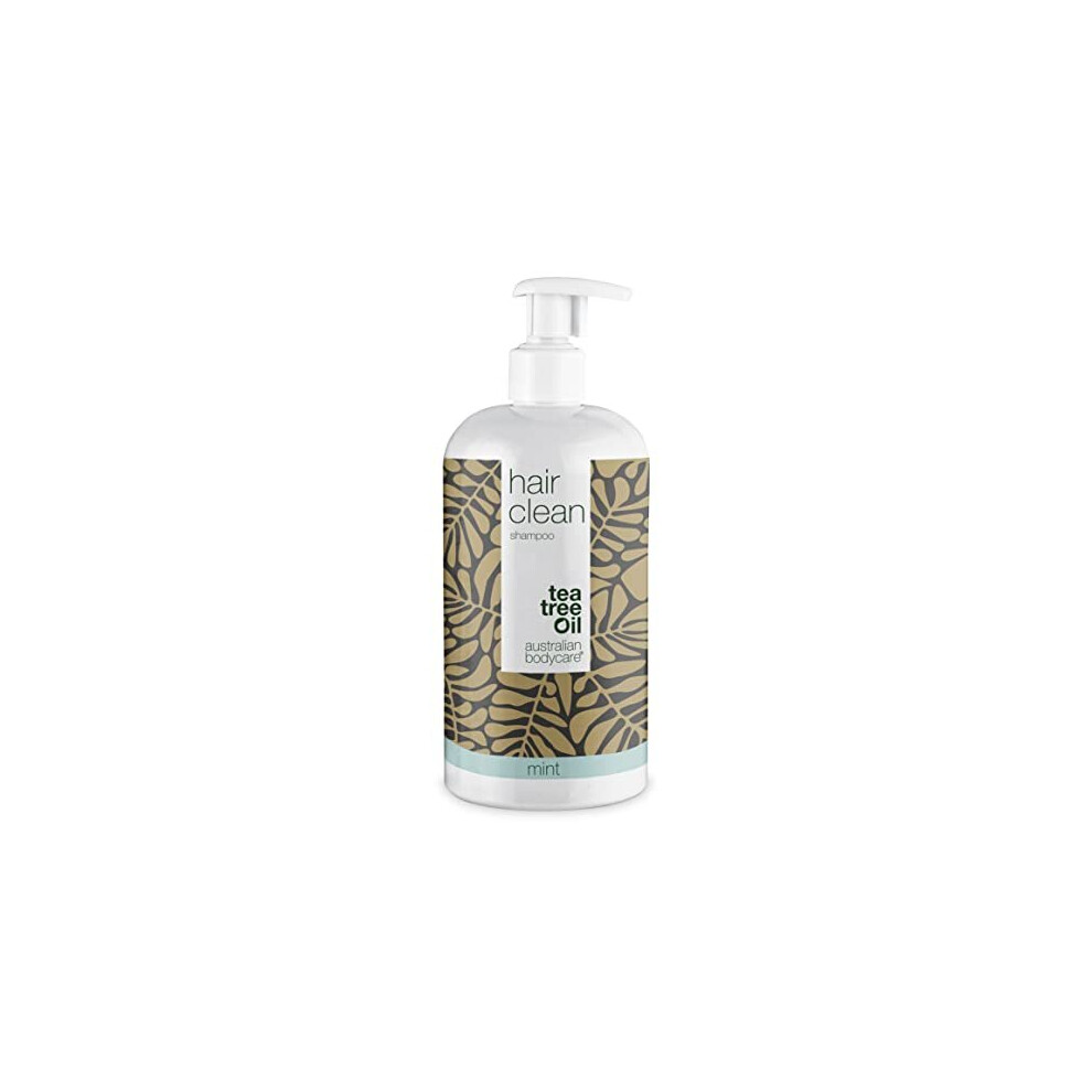 Tea Tree Oil Australian Bodycare Australian Bodycare Tea Tree Oil Shampoo 500Ml | Tea Tree Oil + Mint | Hair Cleanser For Itchy, Flaky, Dry Scalp | Anti Dandruff | Care For Psoriasis