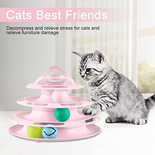 Cat Roller Ball Toy Interactive Exercise Toy 2
