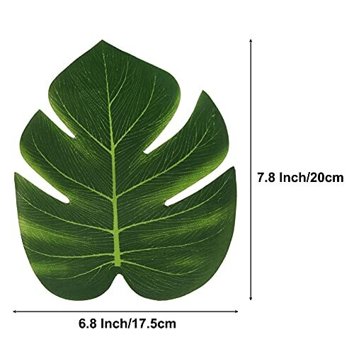 Artificial Palm Leaves, Fake Jungle Leaves, Monstera Leaves for ...