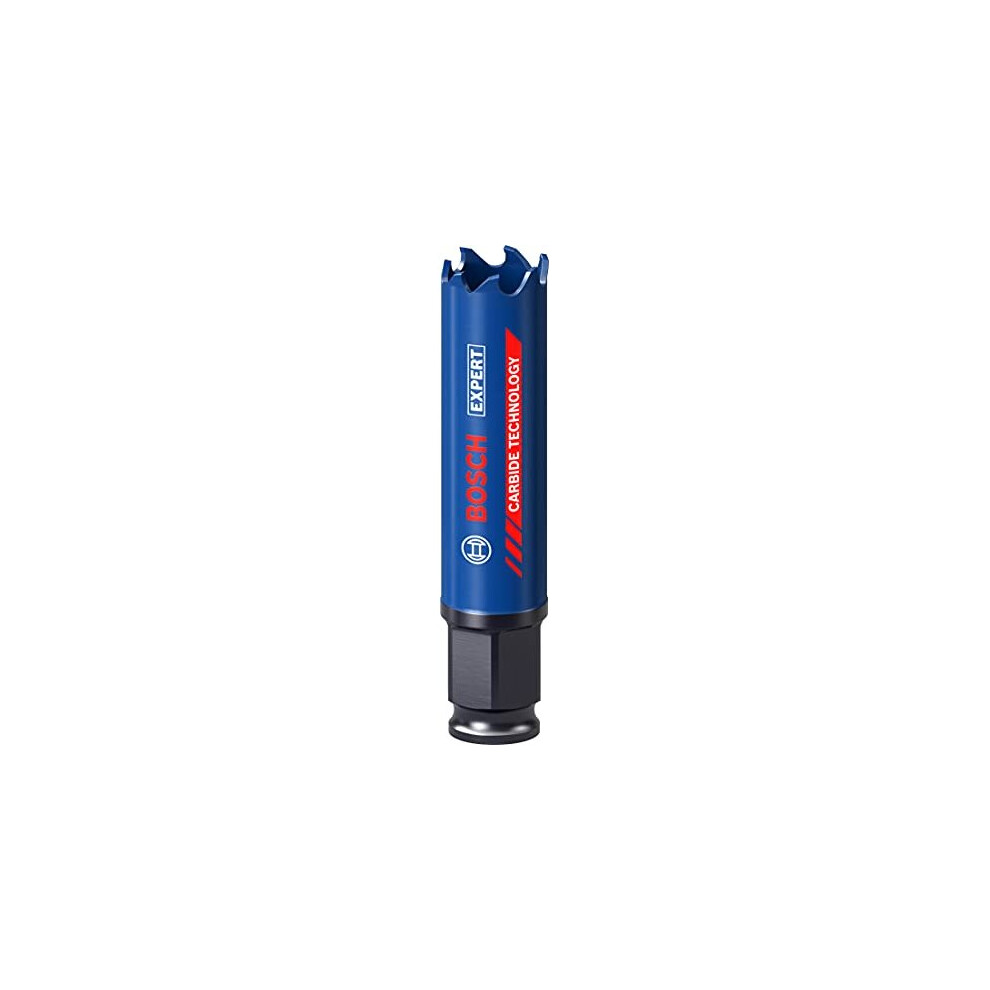 Bosch Professional 1X Expert Tough Material Hole Saw (For Wood With Metal, Ã 20 Mm, Accessories Rotary Impact Drill) 4059952535654