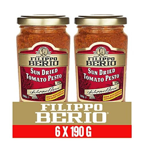 Classic Red Pesto 190 g (Pack of 6) 1