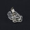 8Pcs Box Case Latch Hasp, Retro Style Metal Duckbilled Box Lock Toggle Cabinet Catch (Silver) 6