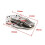 8Pcs Box Case Latch Hasp, Retro Style Metal Duckbilled Box Lock Toggle Cabinet Catch (Silver) 2