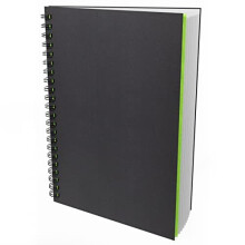 Shady Sketchbook A4 Portrait - 70 Pages (35 Sheets) 200gsm Grey Toned Card