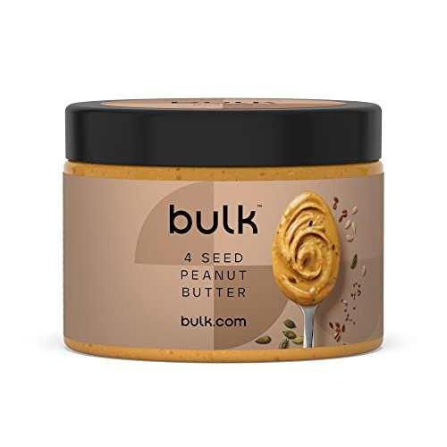 Natural 4 Seed Peanut Butter, 500 g, Packaging May Vary