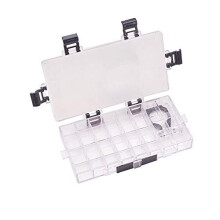 Palette Box, 1 Pc of 24 Wells Empty Airtight Paints Container for Watercolors Gouache and Oil Painting, Acrylic