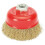 Draper 41444 Crimped Wire Cup Brush, 80mm x M14 , Blue 1