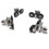 Set of 4 New Adjustable Shower Door Rollers 25mm 6