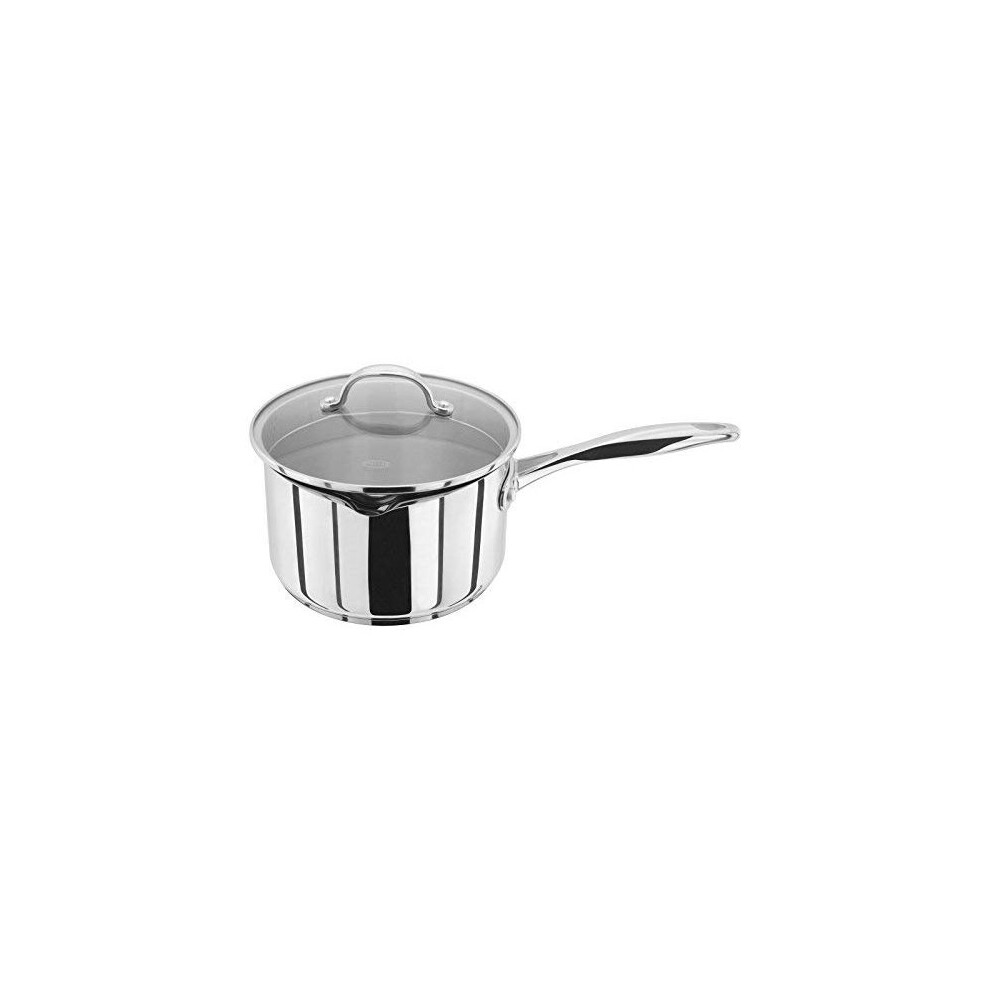 7000 Draining Lid Stainless Steel Saucepan (18cm)