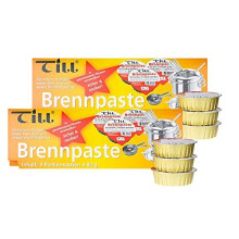 Fondue Gel 3 x 80g pots per Pack - Different Sets (2X Set of 3 80g (6 Pieces))