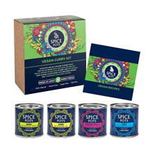 Vegan Curry Kit with 8 Curry Recipes | Vegetarian Curry Gift | Vegetarian Curry Kit | Curry Kit | Vegan Curry Kit