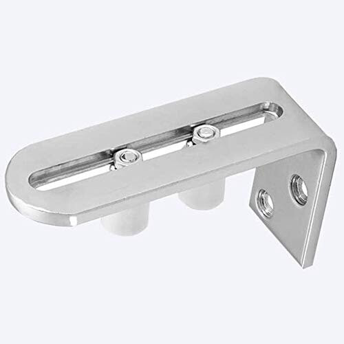 Floor Guide Chrome Plated Sliding Barn Door Floor Guide Roller Bottom Lay-Flat System Ball Bearing Design 2