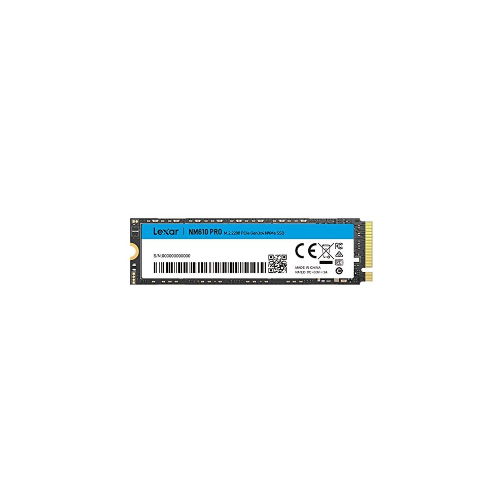 NM610PRO 500GB SSD, NVME 1.4 PCIe Gen3x4 M.2 2280 Internal SSD, Up to 3300MB/s Read, 1700MB/s Write, 3D NAND Flash Internal Solid State Drive for