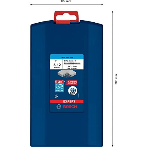 Bosch BOSCH SDS PLUS BOR-SÆT - 7 STK. 2