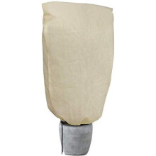 Winter Plant Fleece Frost Protection Plant Protection Cover Plant Warming Jackets Blanket,Medium (100x80cm) -Beige- 2 Pack