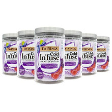 Cold Infuse Blueberry Apple and Blackcurrant, New Improved Taste, 72 Teabags (Multipack of 6 x 12 Biodegradable Infusers)