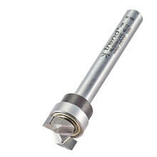 Professional Guided Profiler, 12.7mm Diameter x 4mm Cut, 1/4 Inch Shank, 1/2 Inch Bearing, Tungsten Carbide Tipped, 46/910X1/4TC