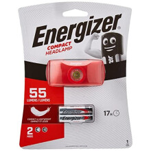 LED Head Torch, Compact, Lightweight Headlamp, for Indoor, Outdoor and Camping, Batteries Included