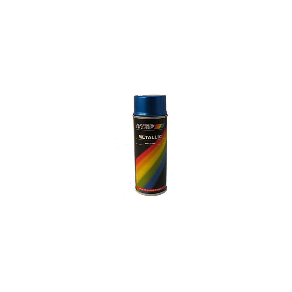 Motip Blue Metallic Spray Paint - 400 Ml