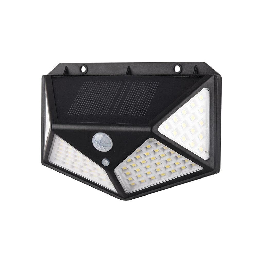 Led Solar Powered Motion Sensor Wall Light Waterproof Security Lamp for Outdoor Garden Pathway (100 LED)-image-OPC-PC9BKH9-NEW