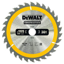 DeWALT Kreissägeblatt, 165-20 mm, 30 Zähne - DT1935-QZ