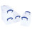 Really Useful Really Useful Plastic Storage Box 2.1 Litre Clear (Pack of 4) 3