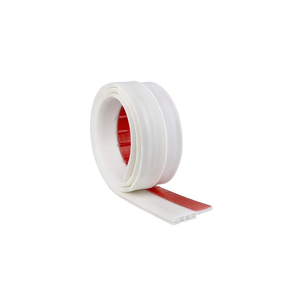 Draft Excluder Tape for Doors - Front Door Draught Excluder for Bottom of Door Draft Excluder Strip Rubber Sealing Strip Soundproof Door Seal Strip