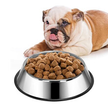 Stainless Steel Small Dog Bowls - 240 ml, 15.6 cm/ 6.2 in Diameter Cat Bowl Cat Food Bowl Cat Water Bowl Puppy Bowl Puppy Feeding Bowls Pet Bowl for