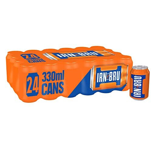 Regular, 24 x 330ml, Fizzy Drinks Multipack Cans (Pack of 24)