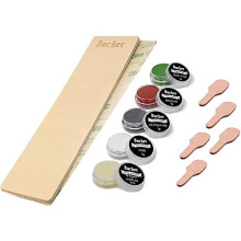 Stropping Leather DIY Knife Strop Kit – for Sharpening and Honing Knives, Woodcarving Chisels Tool - Premium Leather Strop 206mm x 56mm, Polishing