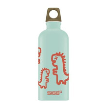 - Aluminium Kids Water Bottle - Traveller MyPlanet Recyclosaurus - Suitable For Carbonated Beverages - Leakproof - Lightweight - BPA Free - Climate