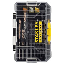 Masonry Drilling Bit Set for Metal and Wood Includes a Small ToughCase and Shaker Box Compatible with Pro-Stack and TSTAK (14 Pieces) STA88561