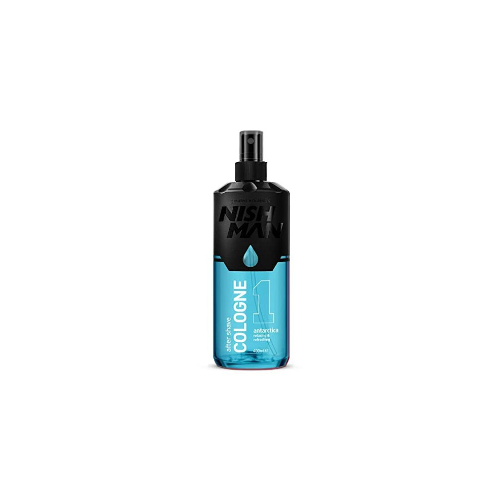 Nishman Aftershave Men, Mens Cologne, Antarctica 01 Â Relaxing Refreshing Aftershaving Spray Lotion Kolonya For Men Â Contains Grapefruit Mandarin Jasmine