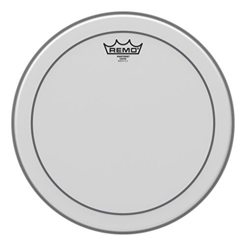 Remo PS0114-00 Cabea de tambor com listras revestidas (14 polegadas) cinza