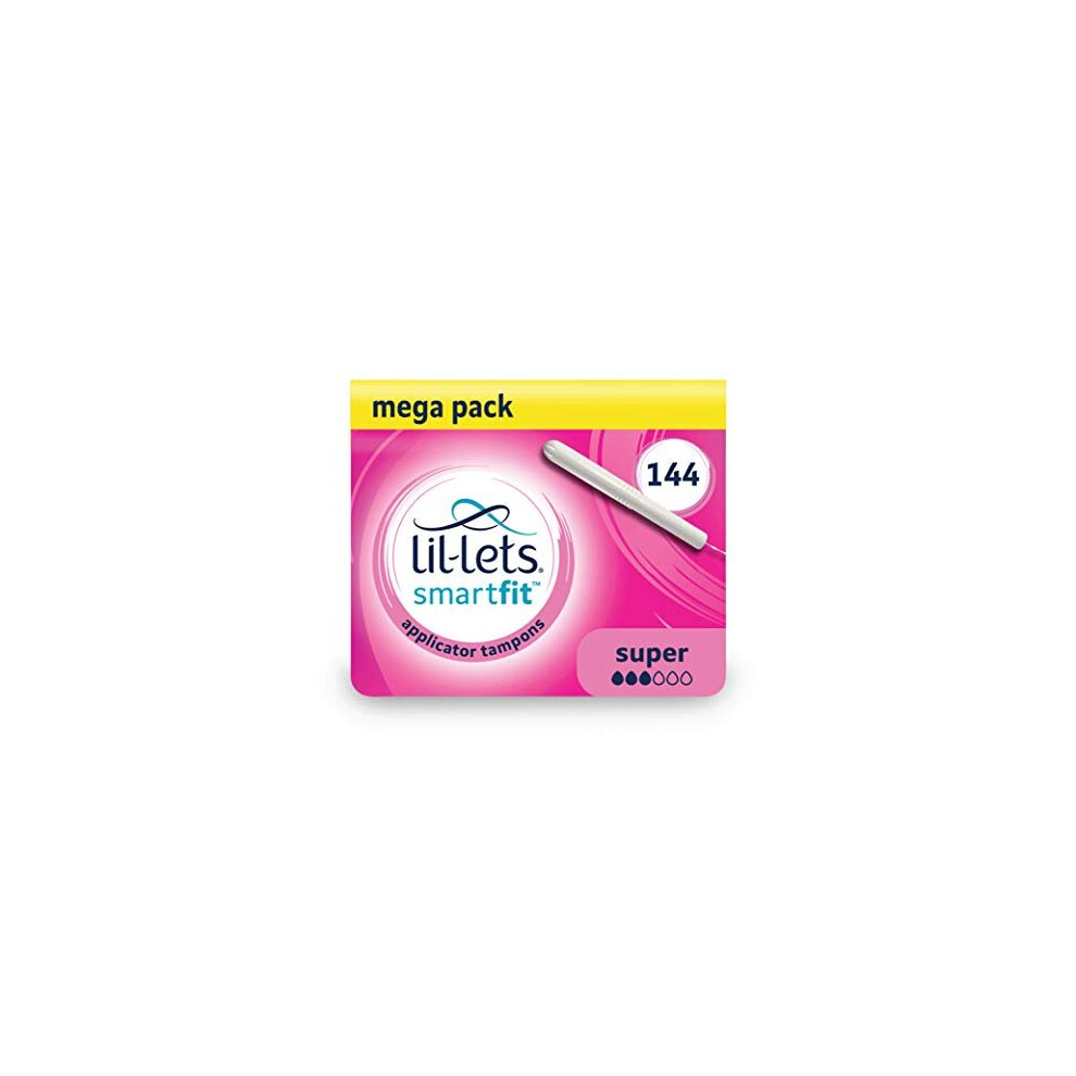 Cardboard Applicator Super Tampons X 144 | 12 Packs of 12 Tampons | Medium to Heavy Flow