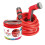 YOYO 20 m, Extendable and Flexible Garden Water Hose Pipe with Multi-Function Spray Gun, Red 5