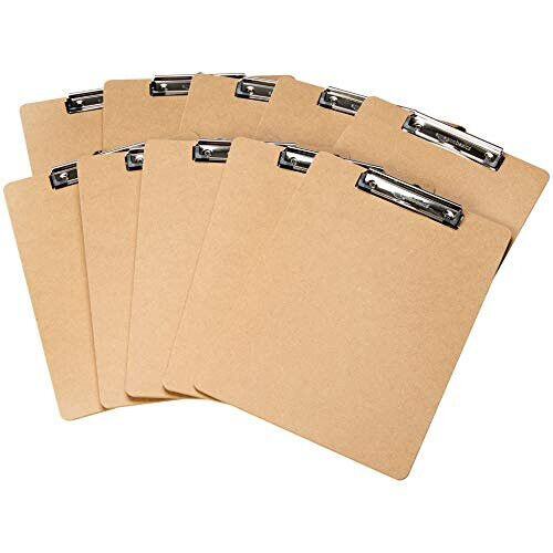 Amazon Hardboard Clipboard - 10-Pack 1