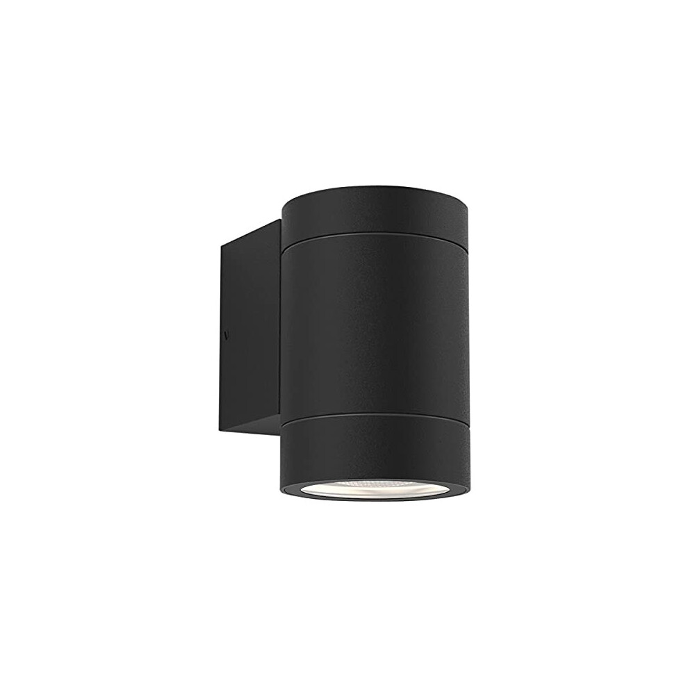 Astro Exterior Wall Aluminium, 6 W, Textured Light/Black