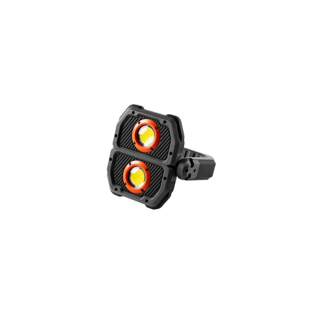 NEBO Omni 3K Lumen Work Light for Tradespeople - Impact & Water Resistant - With Dual COB Output - Portable USB-C Rechargeable Torch with Rotating Magnetic Handle - Image 3