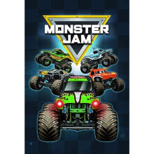 Fleece Blanket - Grave Digger, Max-D, Megalodon, Dragon & El Toro Loco Design - Bed Throw Super Soft Blanket - 100 x 150cm, Single Blanket