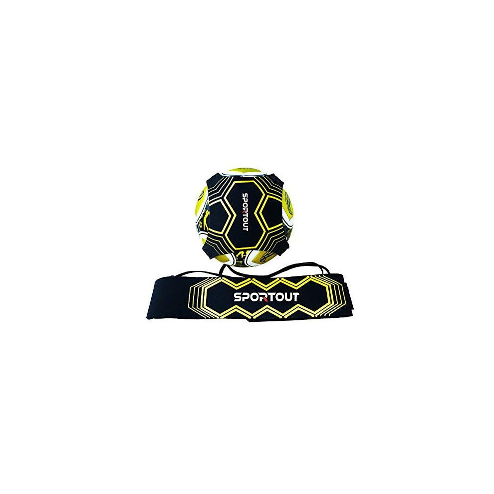 Football Kick Trainer, Hands Free Solo Practice, Adjustable Soccer Training Waist Belt, Soccer Training Aid for Kids Adults, Football Training