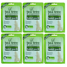 & peppermint deep Moisturising Hand pack To Repair Dry & Chopped Hands X 6