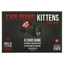 NSFW by Exploding Kittens - Card Games for Adults & Teens - A Russian Roulette Card Game (Packaging may vary)