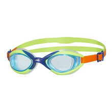 Kids Sonic Air Junior with UV Protection And Anti-fog Swimming Goggles -, 6-14 years, blue/green/orange