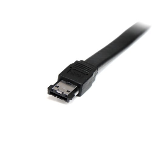 StarTech.com 6 ft Shielded External eSATA Cable M/M - 6ft External SATA Cable - 6ft eSATA Cable (ESATA6), Black, 3 ft/1 m 1
