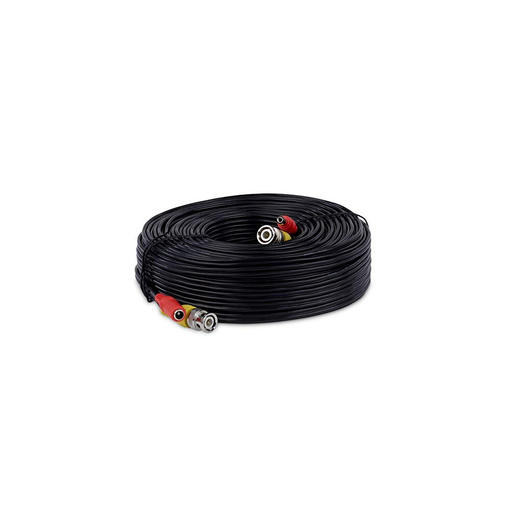 Bnc Video Power Cable For Cctv Camera Dvr Security System (20M, ) Black 5060472378606