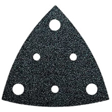 80 Grit Triangular Perforated Sanding Sheet (Pack of 5)