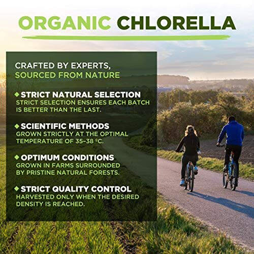 Organic Chlorella Powder (200g), Natural Source of Protein 2